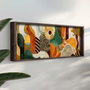 Wallity LAC153-120 Pintura Decorativa Multicolor en MDF de 120 x 40 cm